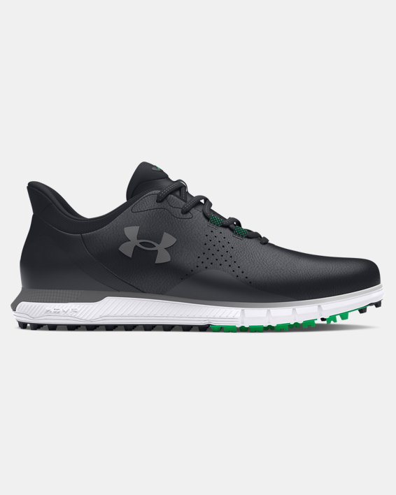 Men's UA Drive Fade Spikeless Golf Shoes in Black image number 0